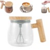 Taza Mezcladora Vidrio Recargable
