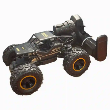 CARRO CONTROL METALIZADO CON HUMO