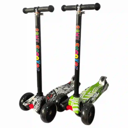 PATINETA AEROGRAFIADA LLANTA GRUESA