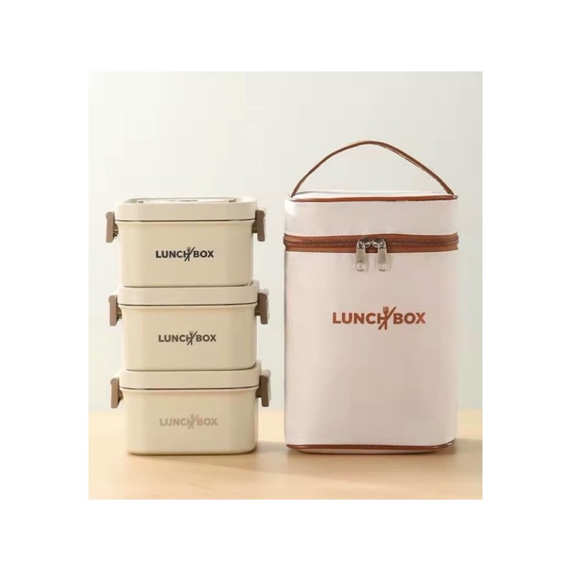 Set Lonchera x 3 Tz Cuadrada