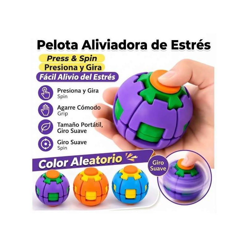 Bola Giratoria Spinner Ball Luz
