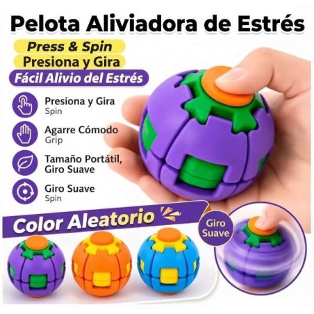 Bola Giratoria Spinner Ball Luz