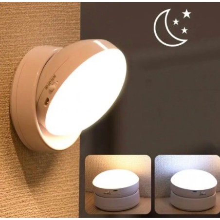 e Lampara Rotacion 360 Recargable