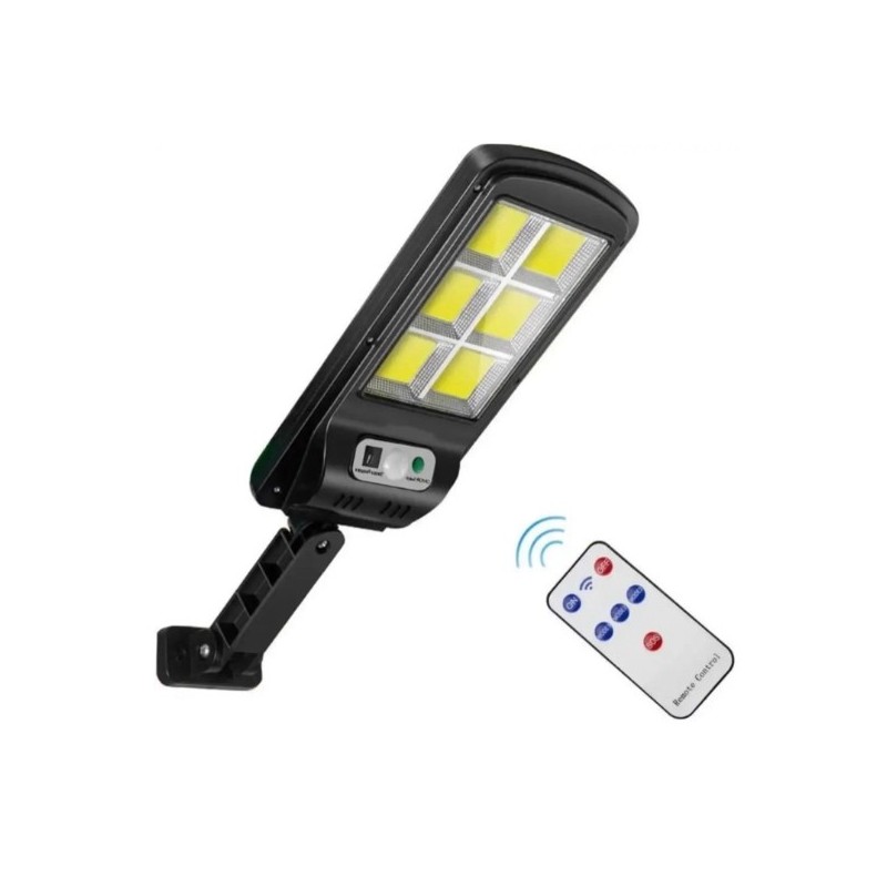 Lampara Solar 8 Cob Control Sensor