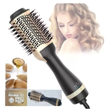 Cepillo Secador Alisador Keratin