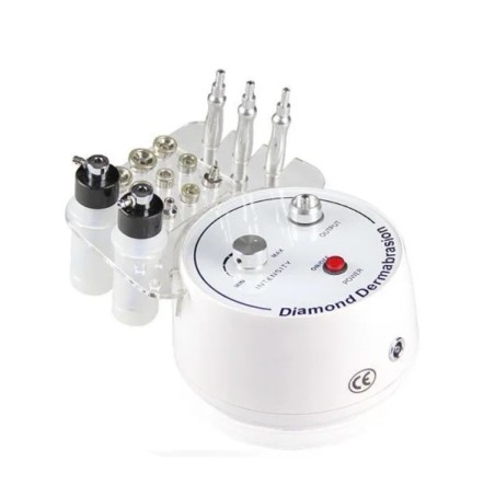 Microdermoabrasion Portatil Vacum 9 Puntas Diamante Spray