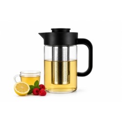 Jarra De Vidrio Para Té O infusiones Con Tapa y separador