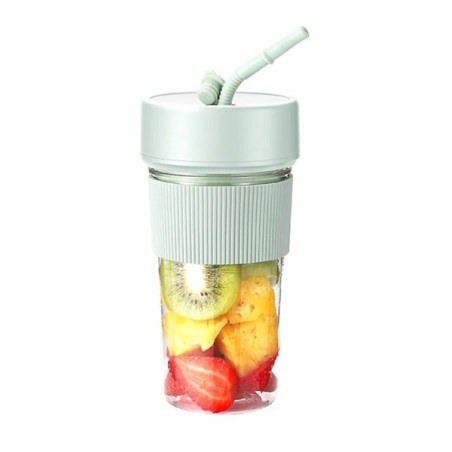 Vaso De Batidora Portátil Y Tapa De Viaje, Con Carga Usb K5
