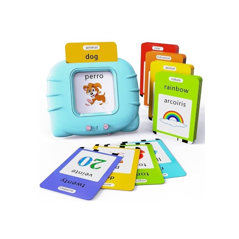 Traductor lector de cartas Electrónico para niños Ingles Español