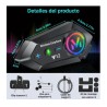 Dos modos de funcionamiento: los auriculares Bluetooth Y12 cuentan con un modo de música y un modo de ciclismo, que se pueden ca