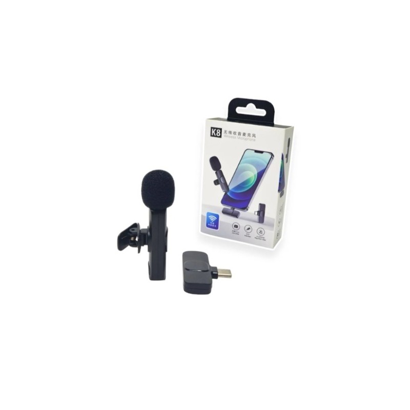 Micrófono Inalámbrico Para Celular Entrada Tipo C