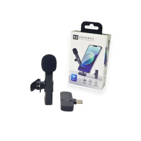 Micrófono Inalámbrico Para Celular Entrada Tipo C