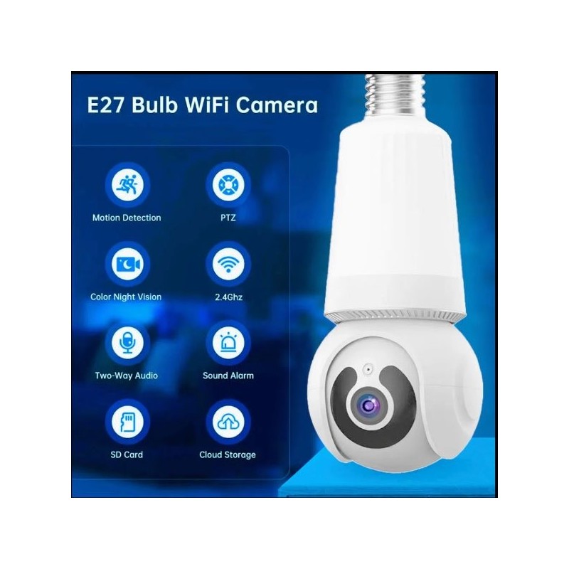 Camara tipo bombillo