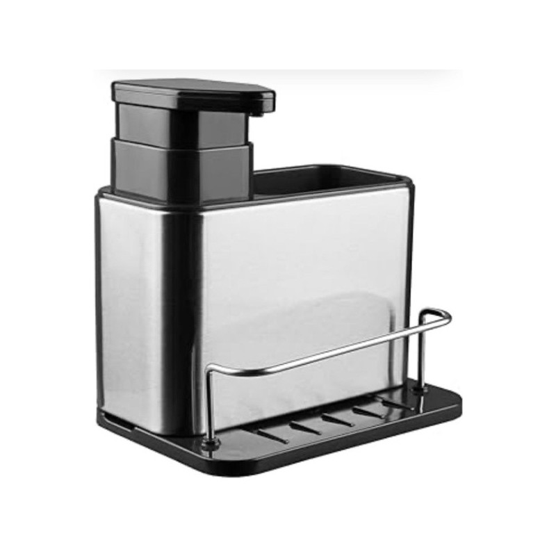 Dispensador de jabón y organizador de cocina