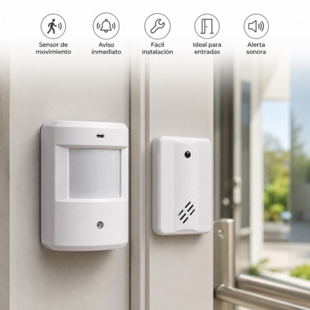 TIMBRE CON SENSOR DE MOVIMIENTO