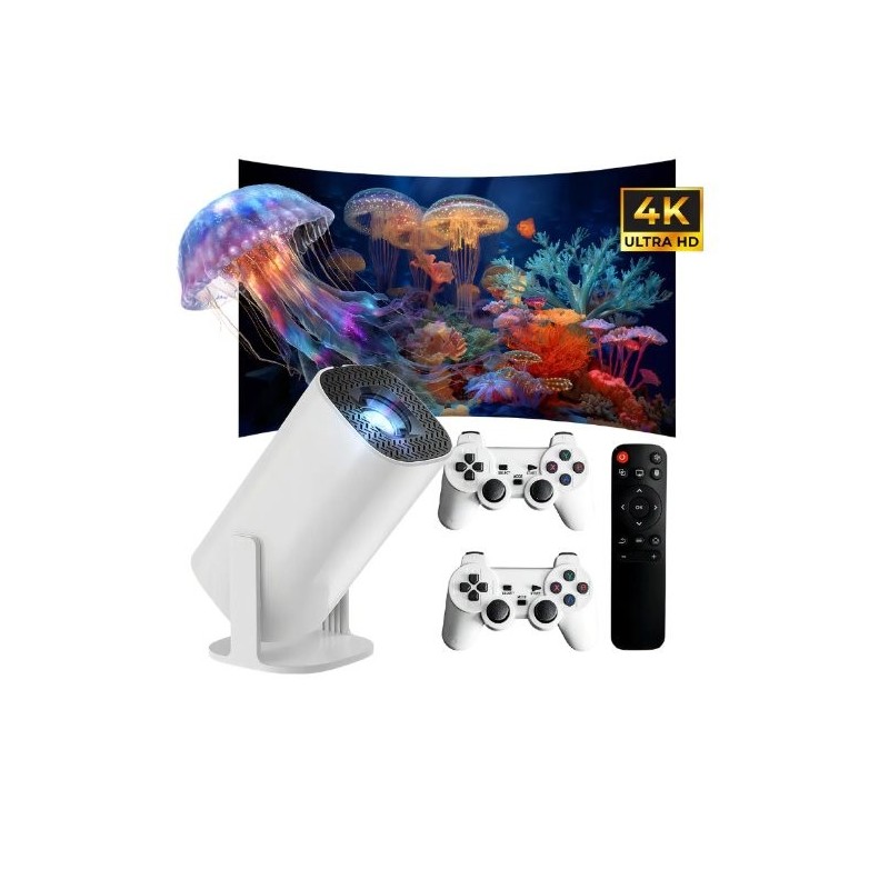 Proyector Video Beam Wifi 5Game 2 Controles P30GE GRANDE