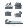 SOFA CAMA PLEGABLE SILLON PARA NIÑOS