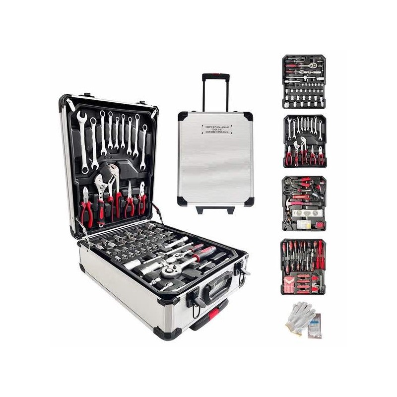SET HERRAMIENTA MALETA 399PC