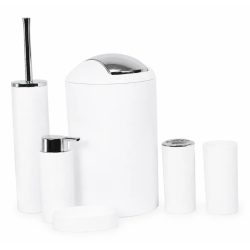KIT DE ACCESORIOS CONJUNTO PARA BAÑO X6 PIEZAS