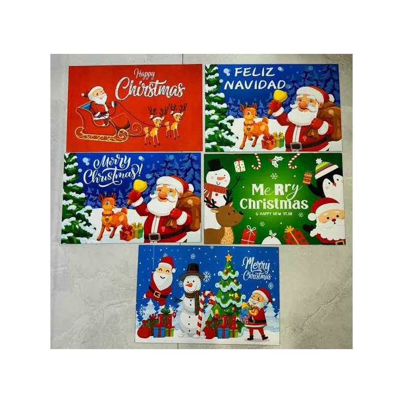 TAPETE NAVIDEÑO RECTANGULAR