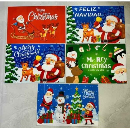 TAPETE NAVIDEÑO RECTANGULAR