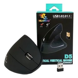MOUSE YELANDAR D5 VERTICAL ERGONÓMICO Batería recargable