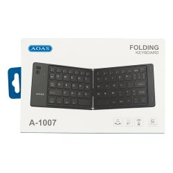 Teclado plegable AOAS A-1007 de conexión Bluetooth