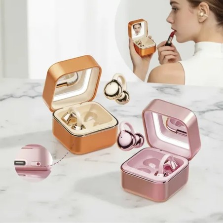 AUDIFONOS INALAMBRICOS AURICULARES CON ESPEJO LED OWS