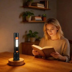 LINTERNA LED RECARGABLE STRONG LIGHT 4000 mAh