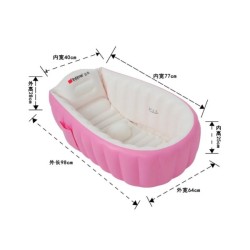 Piscina Bañera Tina Inflable Para Bebes