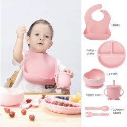 SET LOZA PARA BEBES SILICONA