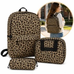 Set maletas Leopardo x3