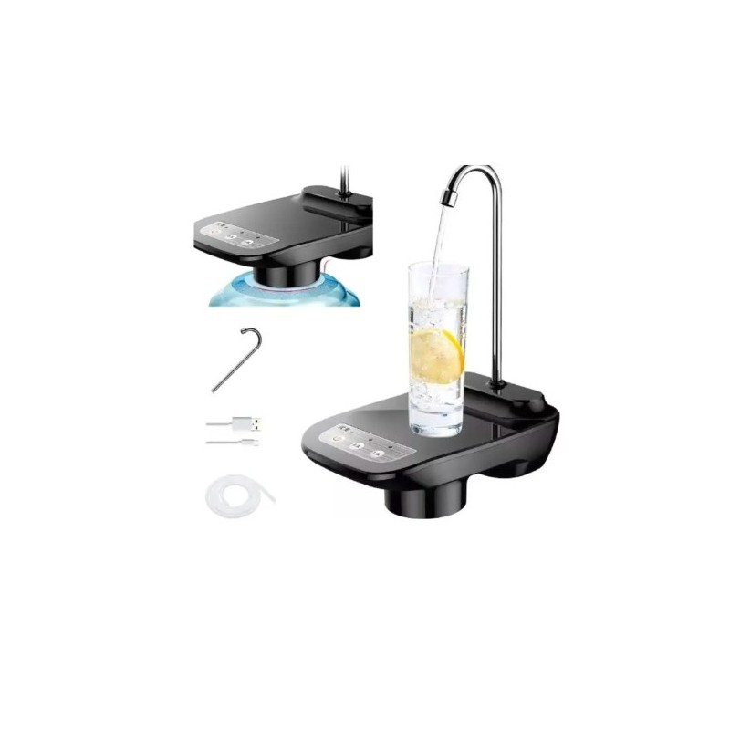 Dispensador De Agua Automatico Botellón Recargable Con Base