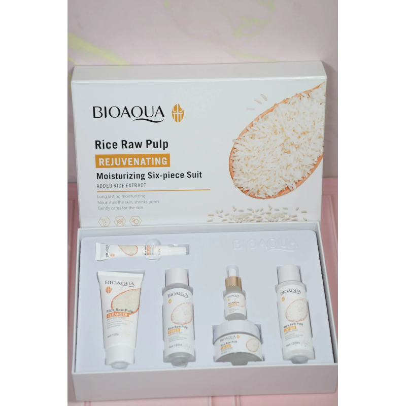 Kit Completo de Skin Care Extractos de Arroz – Bioaqua