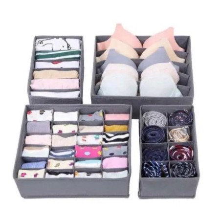 Set Organizador Ropa Interior x 4 Pz