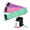 Bandas P/Ejercicio Tela x 3 Pzas
