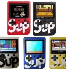 consola retro portátil retro 400 juegos + control