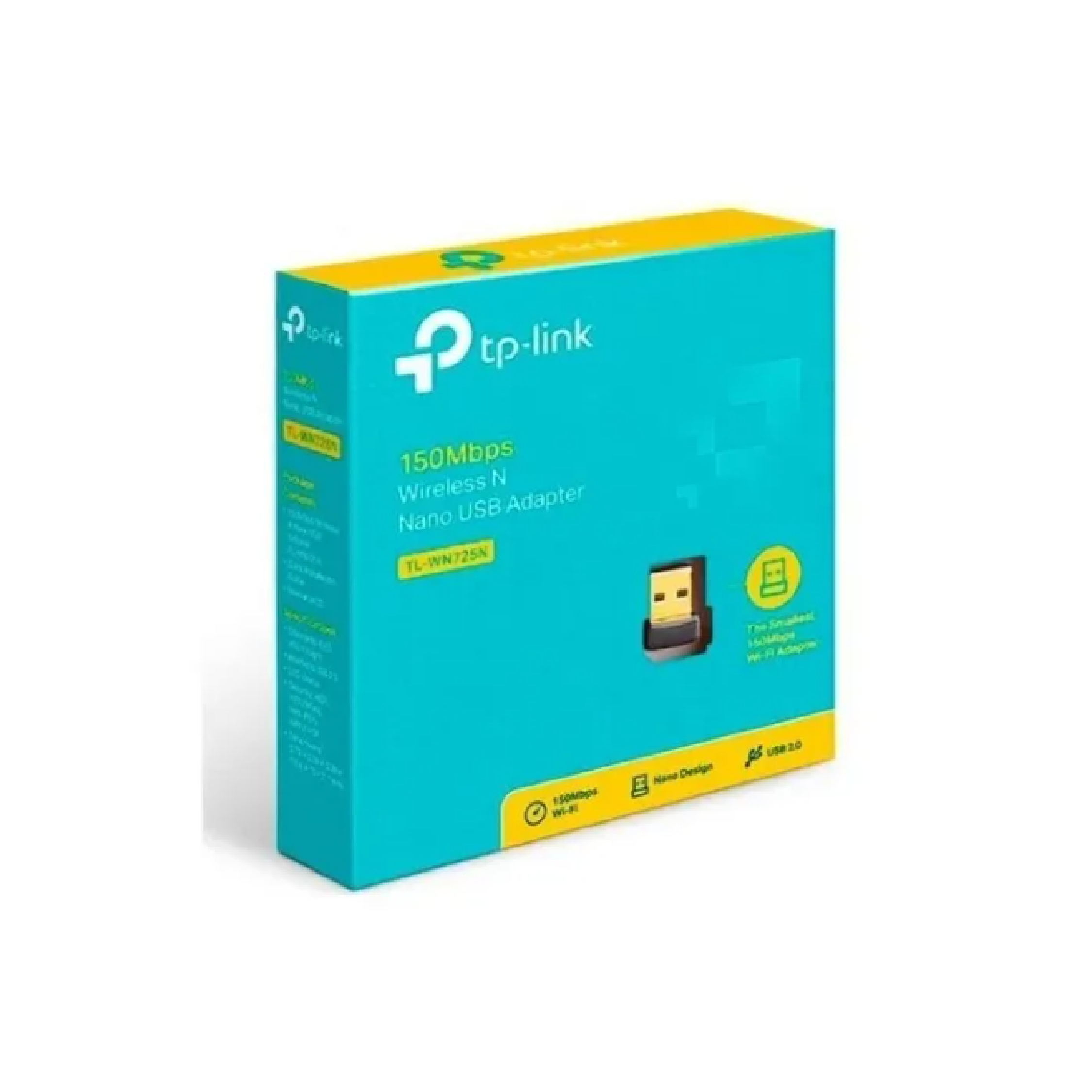 Adaptador USB Nano Inalámbrico N 150Mbps TL-WN725N - Imagen 3