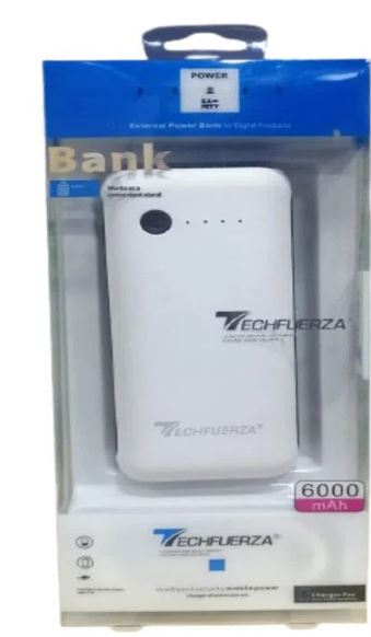 Power Bank Techfuerza 6000 Mah