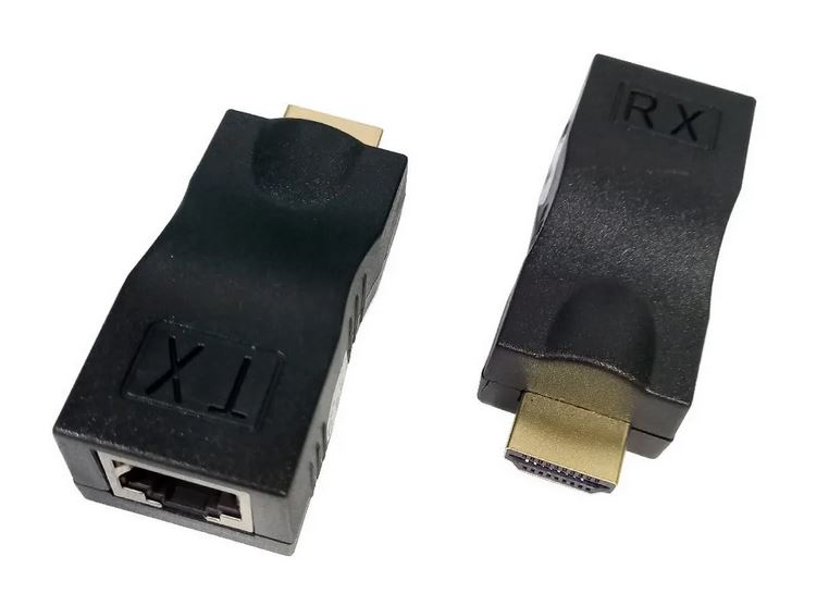 Hdmi Extender 30mt Extensor Rj45 Full Hd - Imagen 3