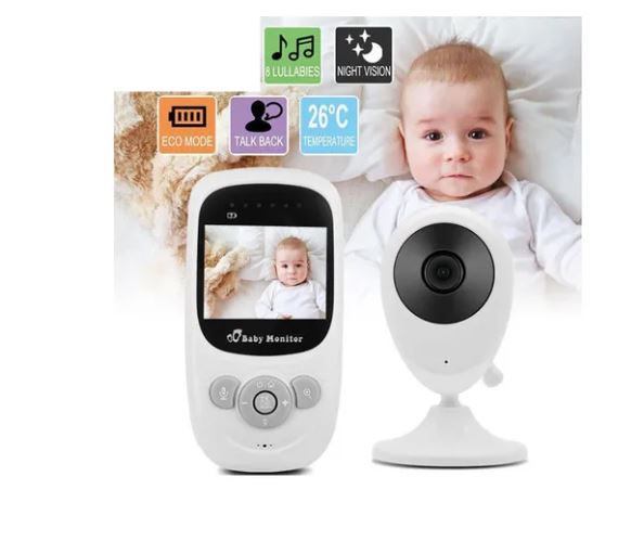 Monitor Camara Bebe Inalambrica Vigilancia Vision Nocturna - Imagen 4