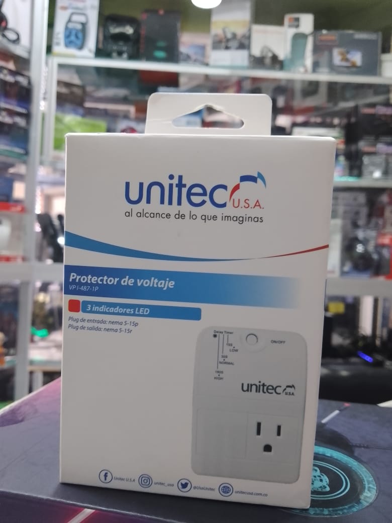 Protector de voltaje 15 Amperios Unitec - Imagen 3