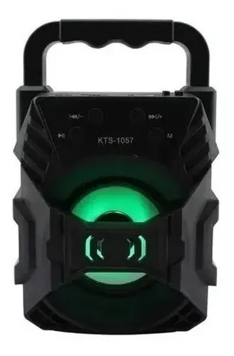 Parlante recargable Bluetooth fm 3 pulgadas