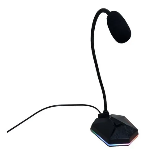 Micrófono Gamer Dinámico Retroiluminado Rgb Gamenote Gk57 - Imagen 2