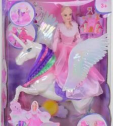 barbie pony alas