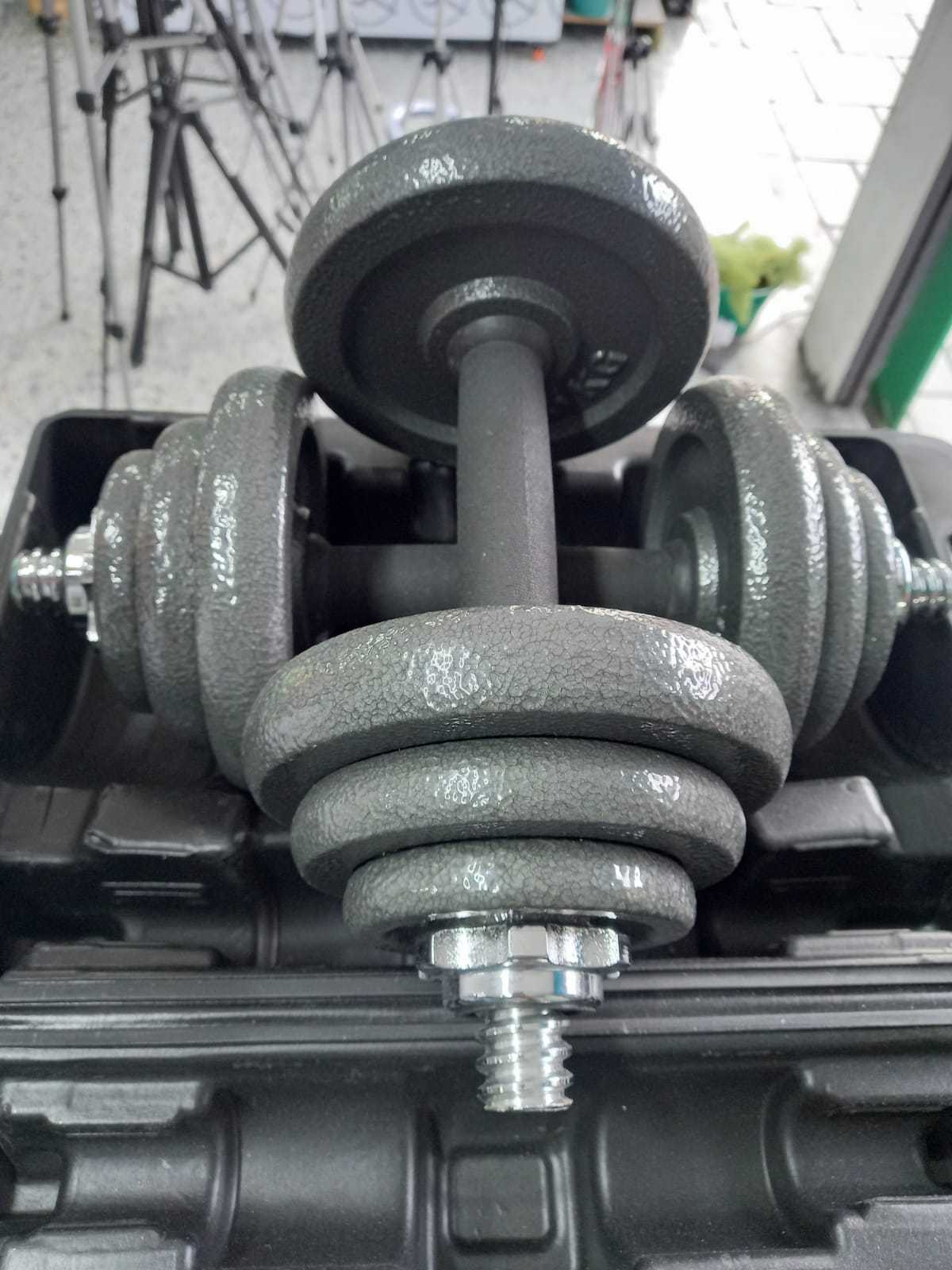 kit de mancuernas 20kg super económicas - Imagen 4