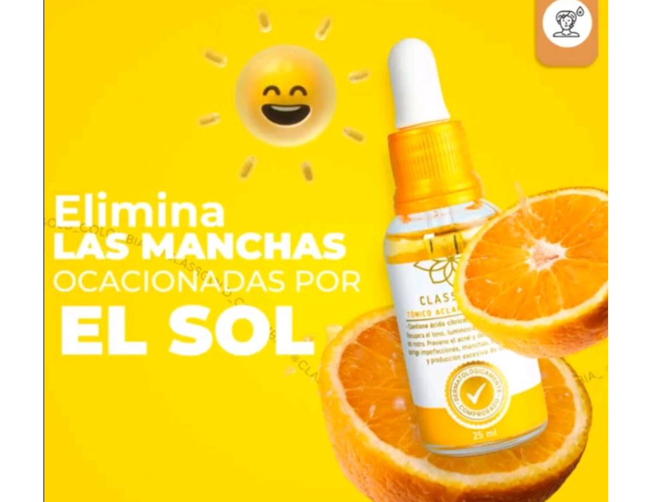 Tónico aclarante facial Class Gold - Imagen 4