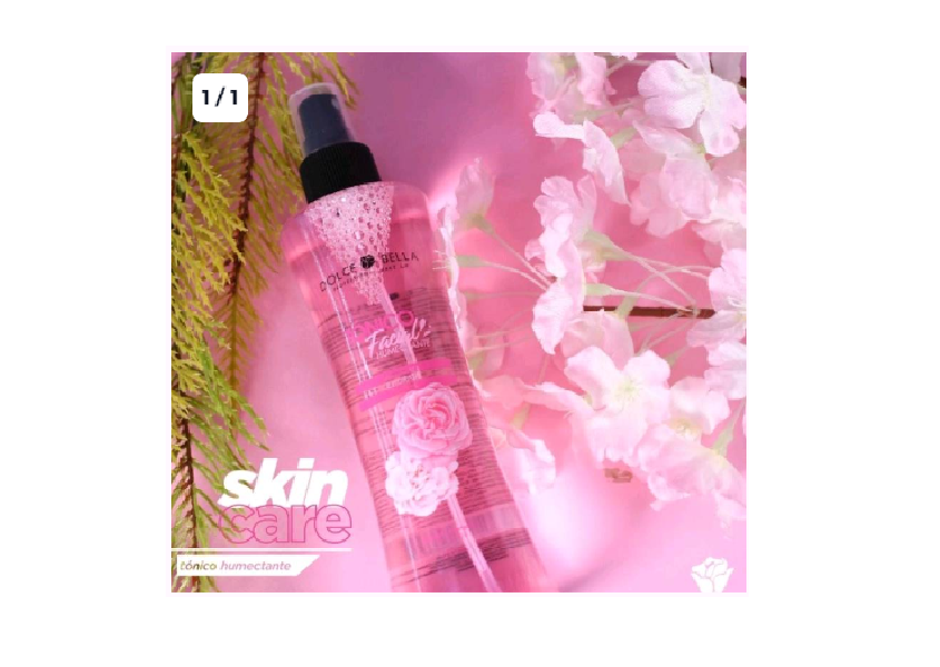Tónico facial de rosas-agua de rosas