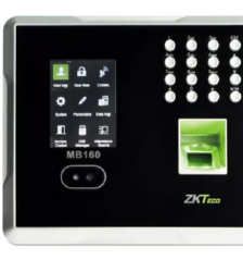 MB160 Terminal Multi-Biométrica para Gestión de Asistencia y Control de Acceso