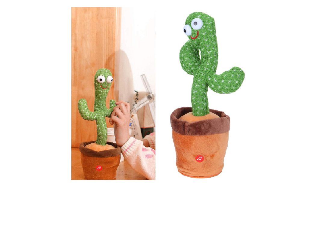Juguete Cactus Bailarín Con Música
